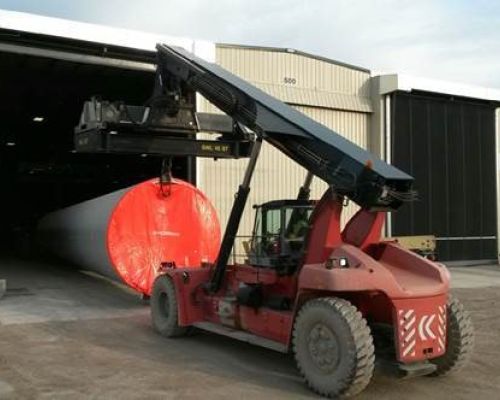 Broadwind Towers Large Equipment Access
