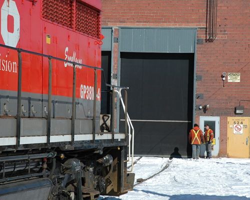 Inco Locomotive Facility Sudbury ON