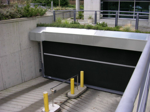 TNR Springless Low Headroom Industrial Door 